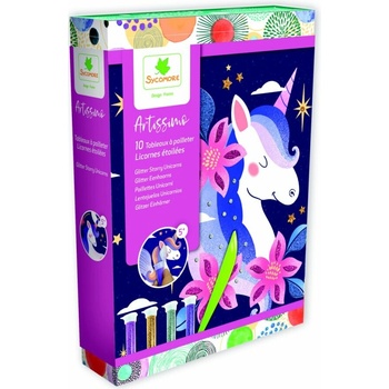 Artissimo trblietavé pieskovanie Jednorožce v noci