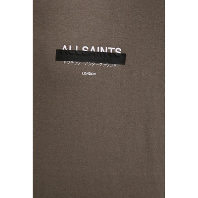 AllSaints Памучна тениска AllSaints REDACT SS CREW (M002PC)