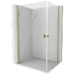 Mexen Mist-B Duo душ кабина сгъваема 95 x 75 см, прозрачна, златна - 8A2-095-075-50-00 (8A2-095-075-50-00)