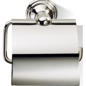 DECOR WALTHER Закачалка за тоалетна хартия с капак Decor Walther Classic никел (0510930)