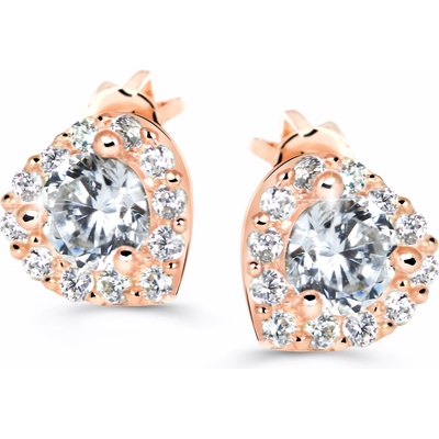 Cutie Jewellery - diamonds Náušnice DZ60231 na šroubek ze zlata s diamanty