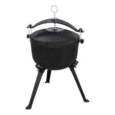 Floraland Myslivecký litinový kotlík MasterGrill 8L MG429