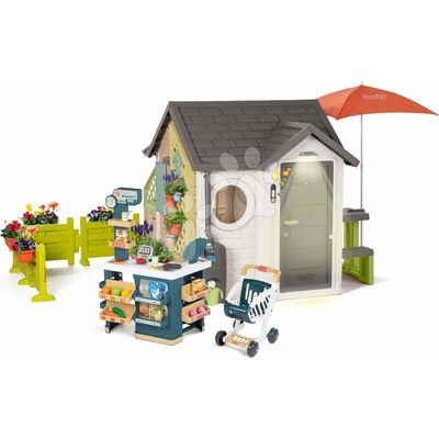 Smoby Domček pre záhradníka Garden House výnimočne rozšíriteľný so supermarketom na záhrade od 24 mes
