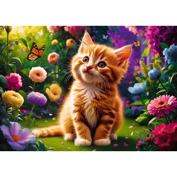 Trefl - Puzzle A charming kitten - 500 piese