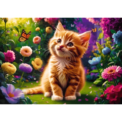 Trefl - Puzzle A charming kitten - 500 piese