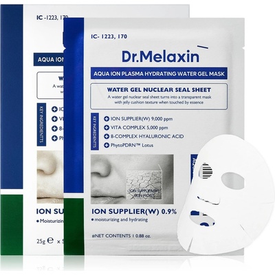 Dr. Melaxin Aqua Ion Plasma Water Gel Mask Pack - Хидратиращ гел маска 5 бр