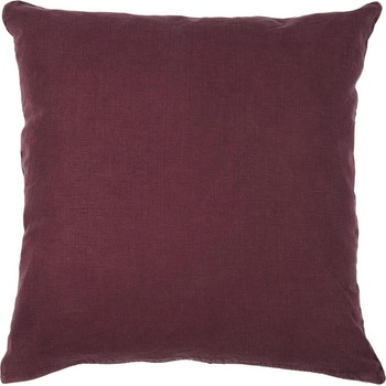 Ib Laursen Ľanový aubergine 50 x 50 cm