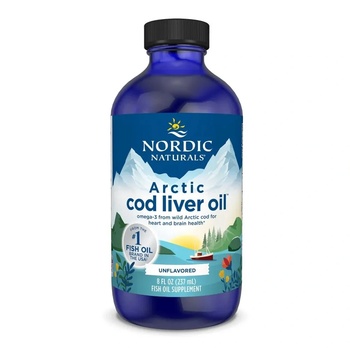 Image 1 of Nordic Naturals Arctic Cod Liver Oil Unflavored, 237 ml