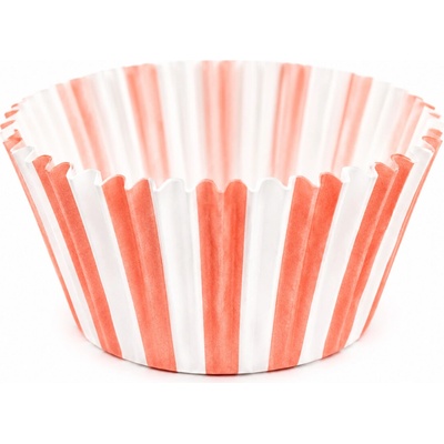 Cake star papírové košíčky na muffiny a cupcakes barevné 50x30 mm 100ks-vzor 5