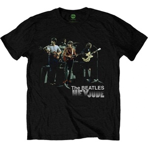 The Beatles Hey Jude Version 2 Тениска с къс ръкав Black 2XL (BEATTEE249MB05)