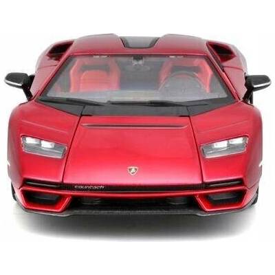 Bburago Lamborghini Countach LPI 800-418-21102 ČERVENÉ AUTO 1:24