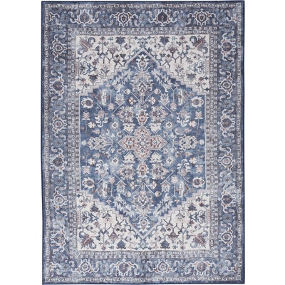 Nej-koberce Nicole Curtis krémový / modrý