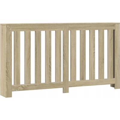 Kryt na radiátor MDF deska 20 x 82 cm béžový