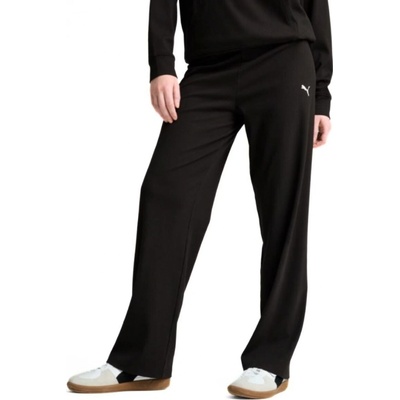 Puma ESS Elevated High-Waist Straight Leg Rib W 68502501 black