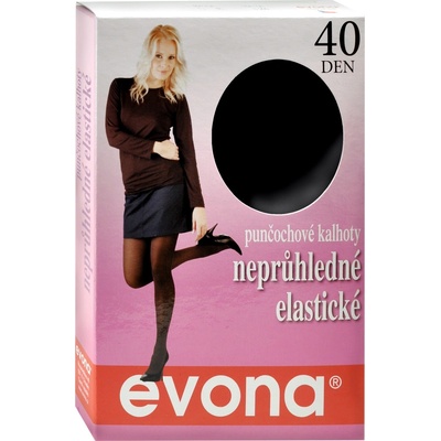 Evona MAGDA poloprůhledné punčochové kalhoty 2008 TĚLOVÁ TMAVÁ