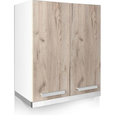 Matis Кухненски шкаф горен с две врати за аспиратор in va60/68 сив дъб