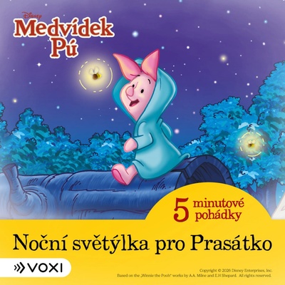 Medvídek Pú - 5minutové pohádky - Noční světýlka pro Prasátko