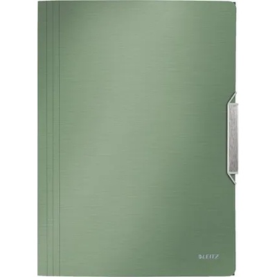 Leitz Пластмасова маслиненозелена гумена папка Leitz Style (39770053)