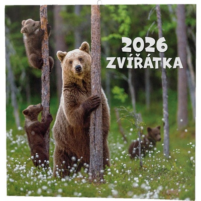 Zvířátka nástěnný Baloušek 2026