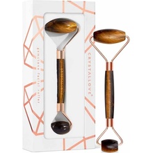 Crystallove Tiger Eye Roller masážny valček na tvár