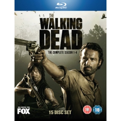 The Walking Dead Seasons 1 to 4 BD