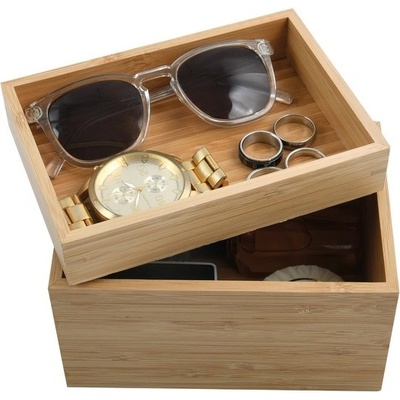 MSV КОЗМЕТИЧНА КУТИЯ isalys 2 ЧАСТИ БАМБУК (143452)