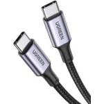 Ugreen US316 Type C to Type C Cable, 100W, 2m (grey)
