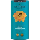 Attitude detská 100% minerálna ochranná tyčinka na celé telo SPF30 bez vône 85 g