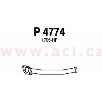 Přední díl výfuku FENNO/IMASAF ACI V P4774