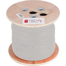 Techly ITP-C6A-FLS305 Cat6a S/FTP (S-STP), 305m, šedý