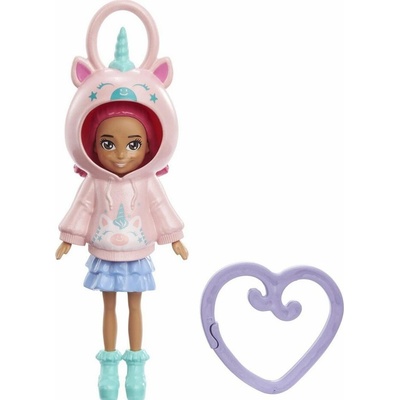 Mattel Polly Pocket: Hoodie Buddy - panenka Unicorn HKW02