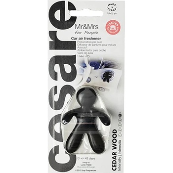 Mr&Mrs Fragrance Cesare Cedar Wood ароматизатор за автомобил унисекс 1 бр