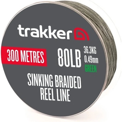 Trakker Kmeňová Šnúra Sinking Braid Reel Line 300 m 0,49 mm 36,3 kg 80 lb