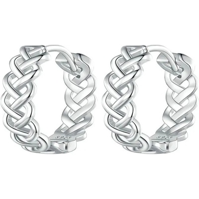 Grace Silver Jewellery stříbrné náušnice Estela E-BSE764/222 stříbrná