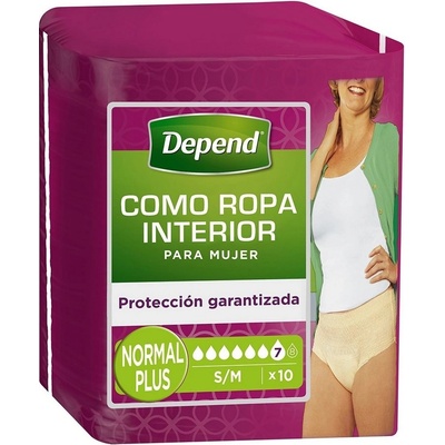 Depend Normal ženy S/M 10 ks