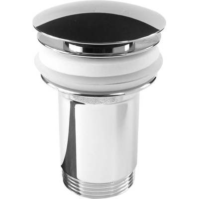 Mereo Výpusť uzatváracia CLIC-CLAC, celokovová s prepadom, pochróm. mosadz, ø 5/4", guľatá CH03