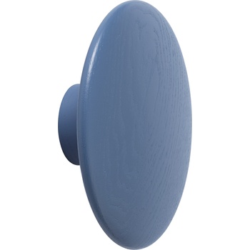 Muuto Кука за стена Dots Wood 17 см бледосиня (03261)