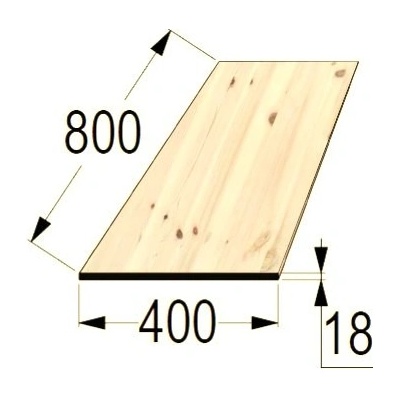 Spárovka BO 18x400 x 800 průběžná A/B