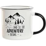 Item international Порцеланова чаша с надпис "And so the adventure begins" 340мл (2014)
