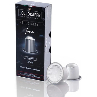 Lollo Caffé Алуминиеви кафе капсули Lollo caffé Luna Espresso за NESPRESSO® 10 бр