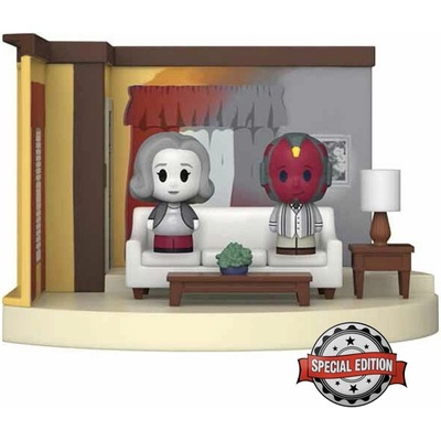 Funko POP! Mini Moments WandaVision 1966s Wanda & Vision Special Edition