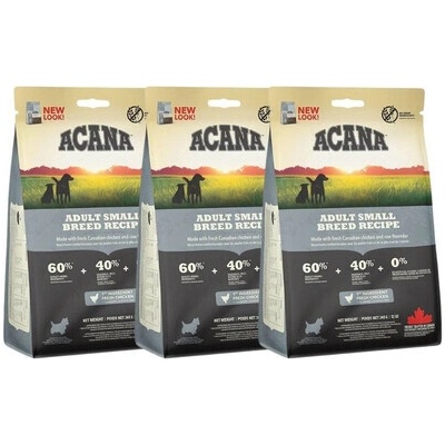 Acana Adult Small Breed 3 x 340 g