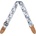 Cascha CUS-VC3 Vegan Cork Blue Twigs Колан за укулеле (CUS-VC3)