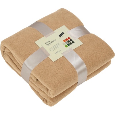 James & Nicholson Deka JN 950, fleecová, 130x170cm COT02095002499-camel UNI Camel