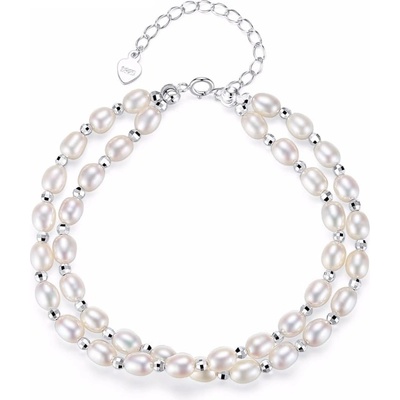 Silenti Jewelry Сребърна гривна "Просветление