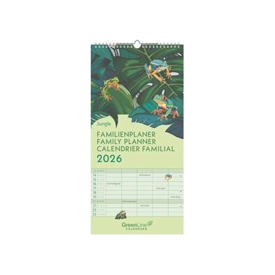 Jungle Family Planner autor neuvedený 2026