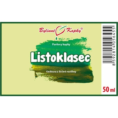 Listoklasec tcm pavlové bylinné kvapky tinktúra 50 ml