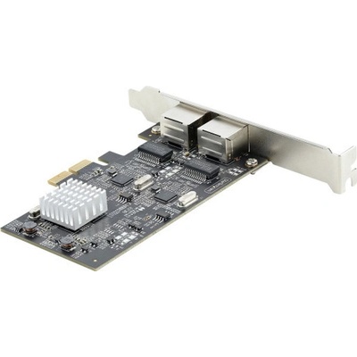 StarTech.com 2-Port 2.5Gbps NBASE-T PCIe Network Card, Intel I225-V, Dual-Port Computer Network Card, Multi-Gigabit NIC, PCI Express Server LAN Card, Desktop Ethernet Interface - Sítový adaptér - PCIe – Zboží Živě