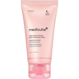 Medicube PDRN Pink Caffeine Night Wrapping Mask - Нощна Моделираща Маска 75ml