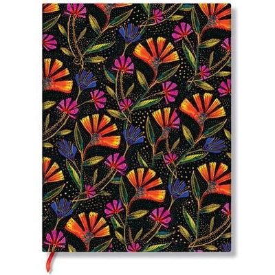 Paperblanks Тефтер Wild Flowers, Ultra, широки редове, мека корица, 88 листа (FB9736-5)